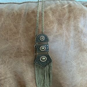 Paparazzi necklace- gold/bronze